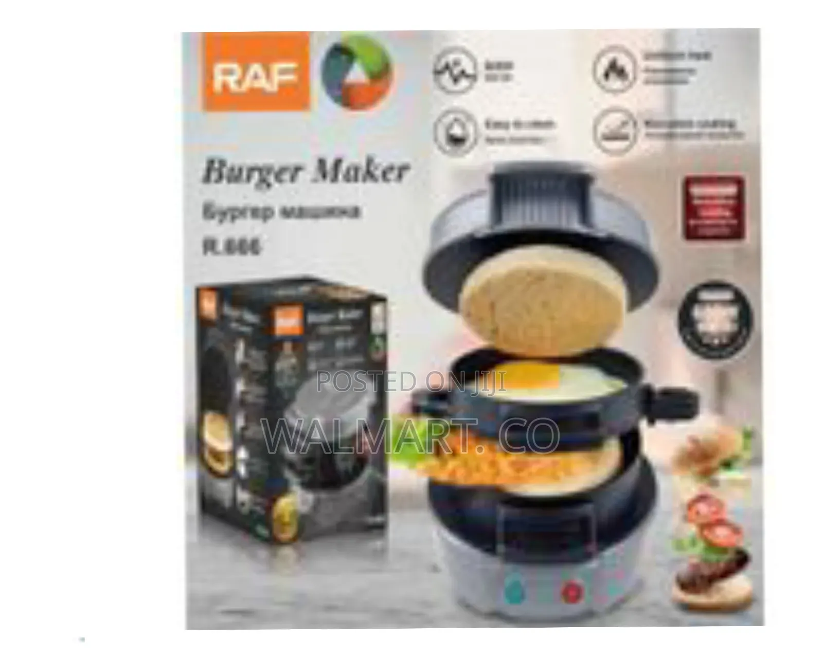 Raf Burger Maker Panini Press Home Breakfast Machine