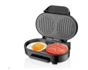 Raf Double Round Electric Breakfast Hamburger Machine