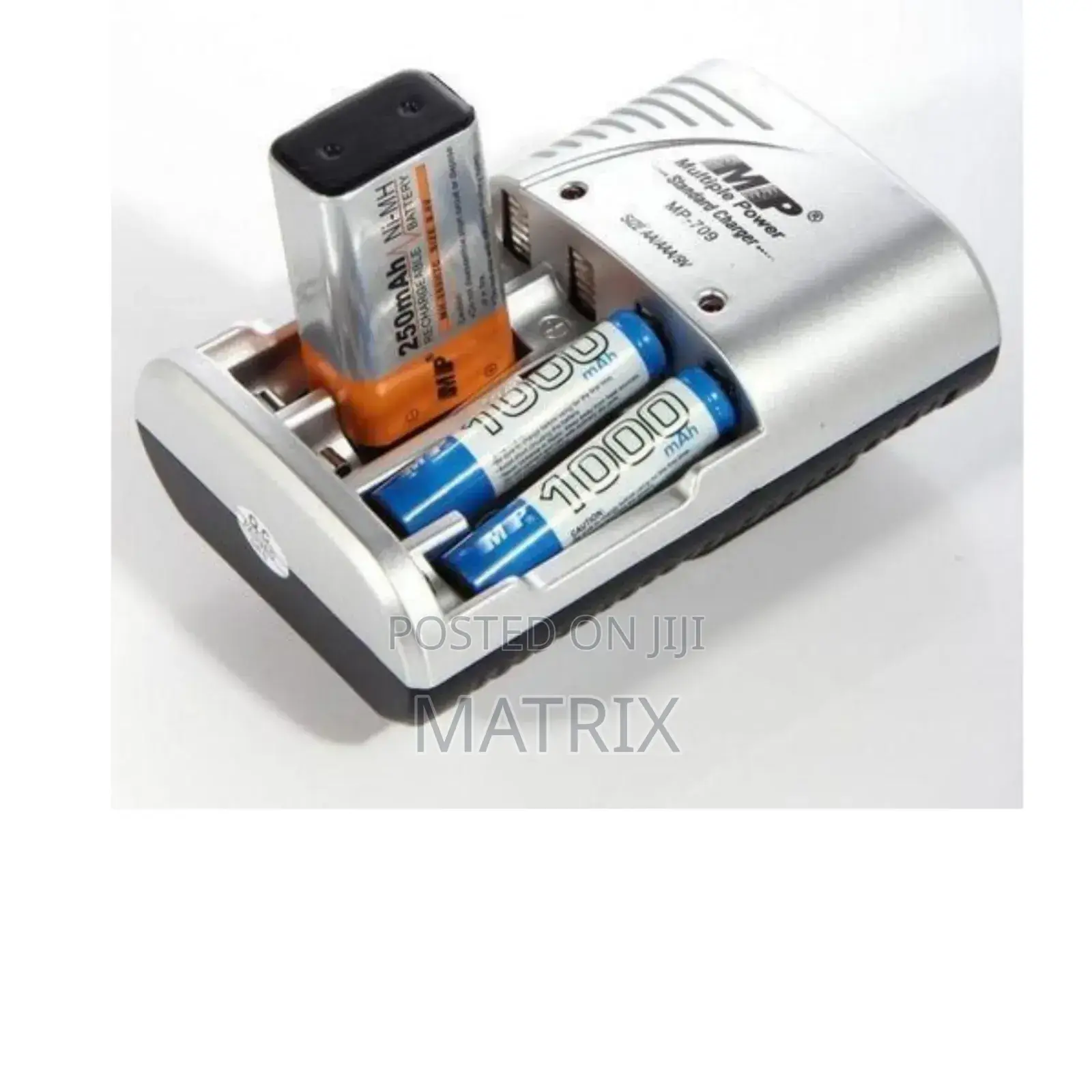 Electric Rechargeable Battery Charger Size Aa,Aaa and 9v