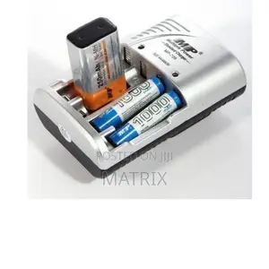 Electric Rechargeable Battery Charger Size Aa,Aaa and 9v