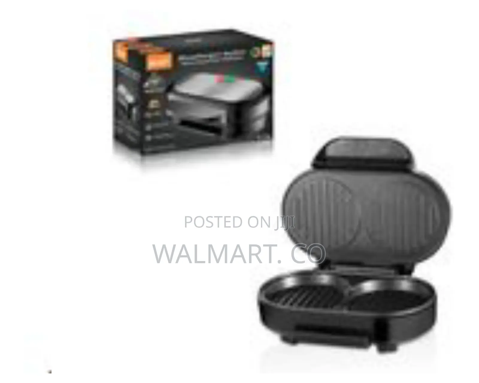 Raf Double Round Electric Breakfast Hamburger Machine