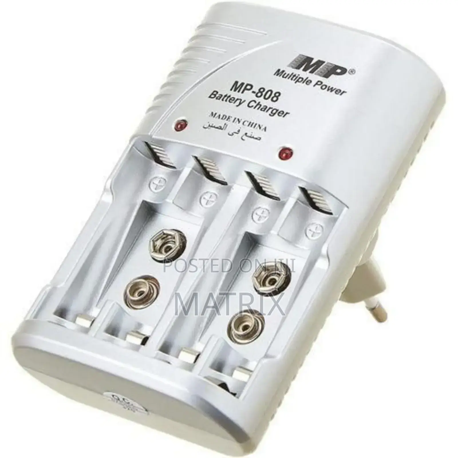 Electric Rechargeable Battery Charger Size Aa,Aaa and 9v