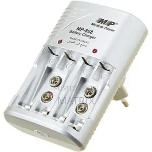 Electric Rechargeable Battery Charger Size Aa,Aaa and 9v