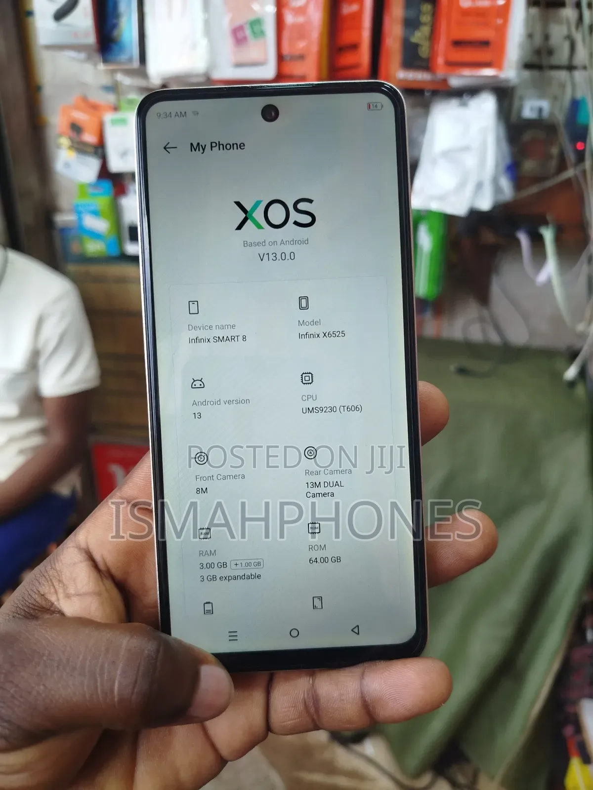 Infinix Smart 8 64 GB Gold
