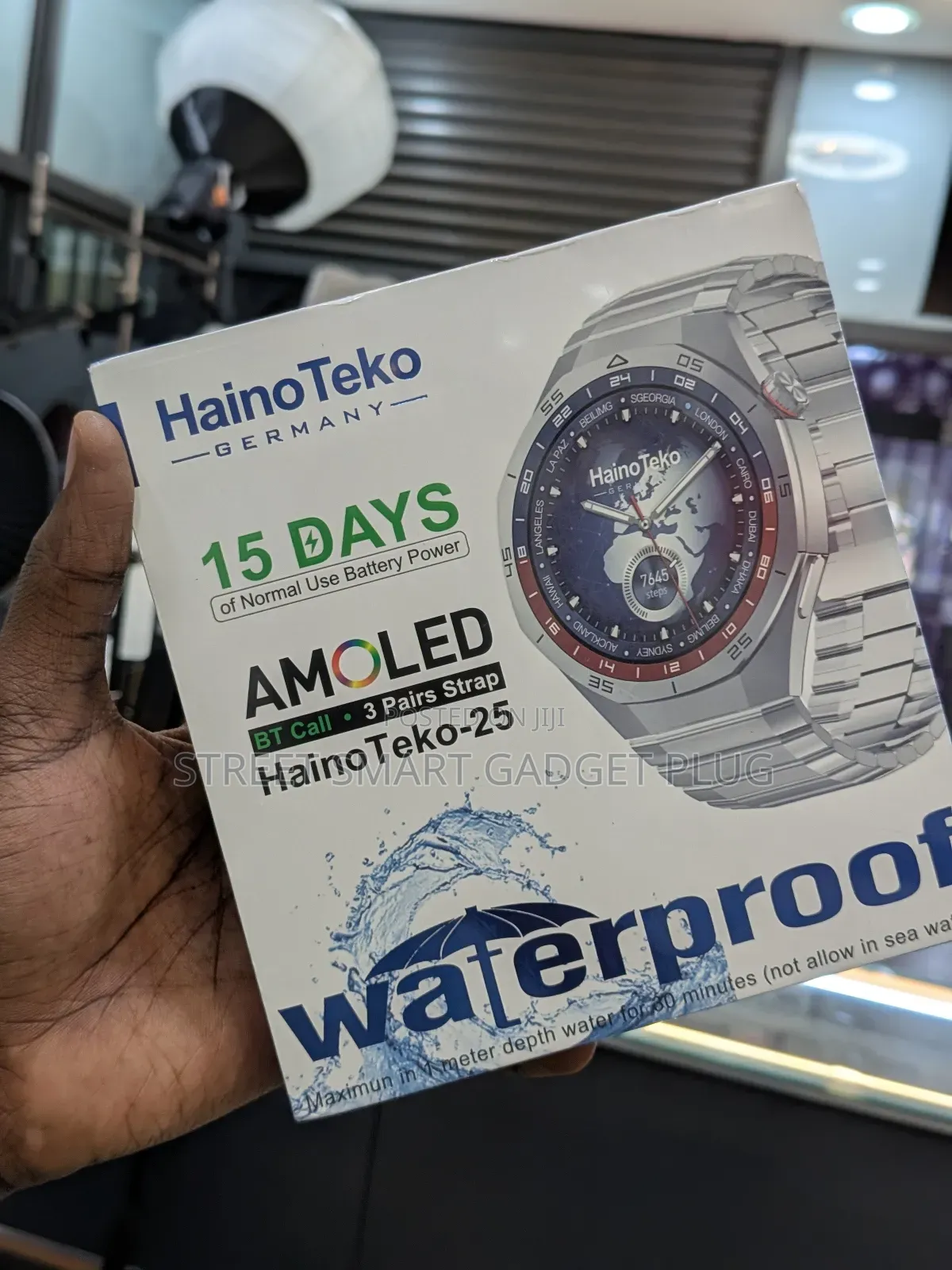Haino Teko -25-3straps Smart Watch