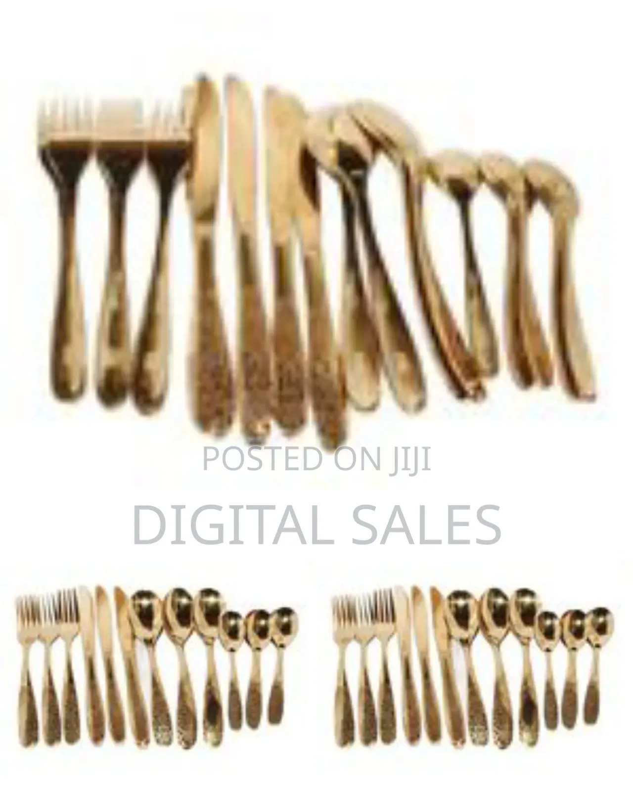 24pcs Cutlery (Forks,Spoons Knieves)