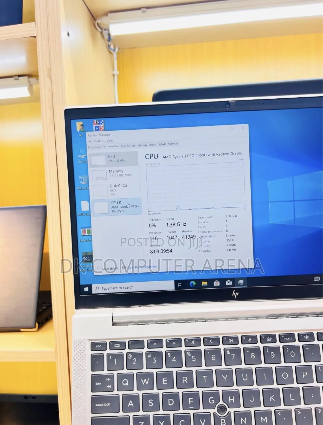 Laptop HP EliteBook 845 G7 12GB Intel Core I5 SSD 256GB