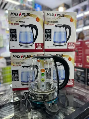 Glass Electric Kettle ( Max Plus)