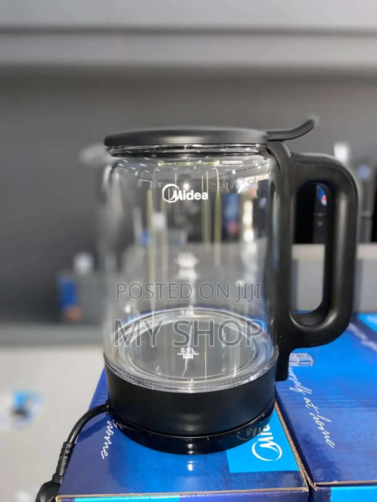 Transparent Glass Kettle