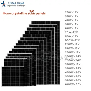 10-550w Monocrystalline Solar Panel