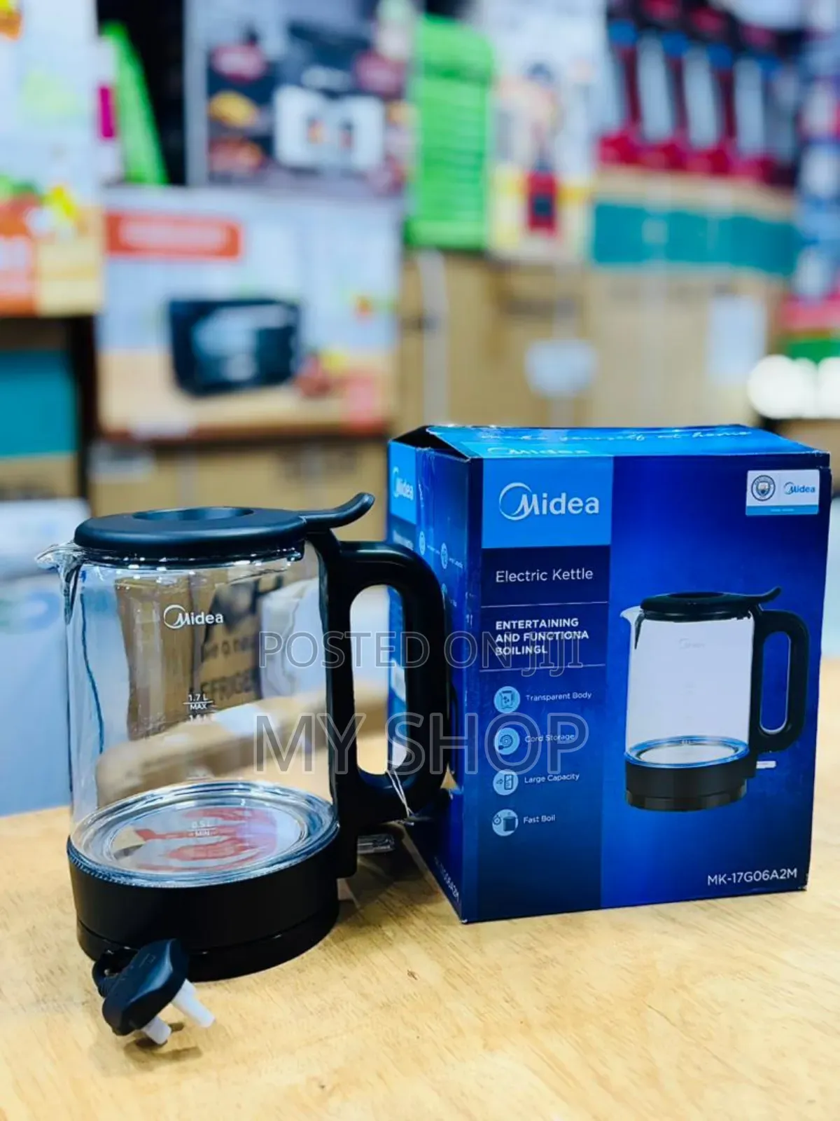 Glass Kettle With Lights