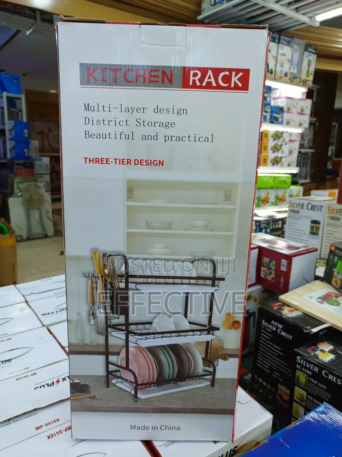 3-Tier Kitchen Dish Rack.