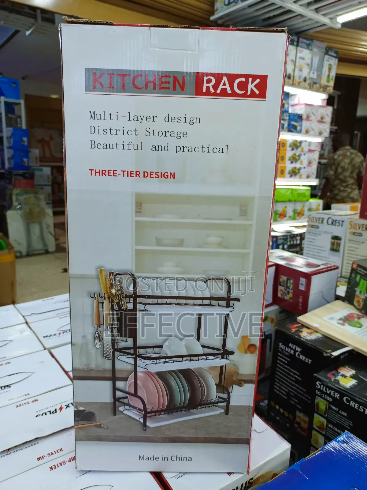3-Tier Kitchen Dish Rack.