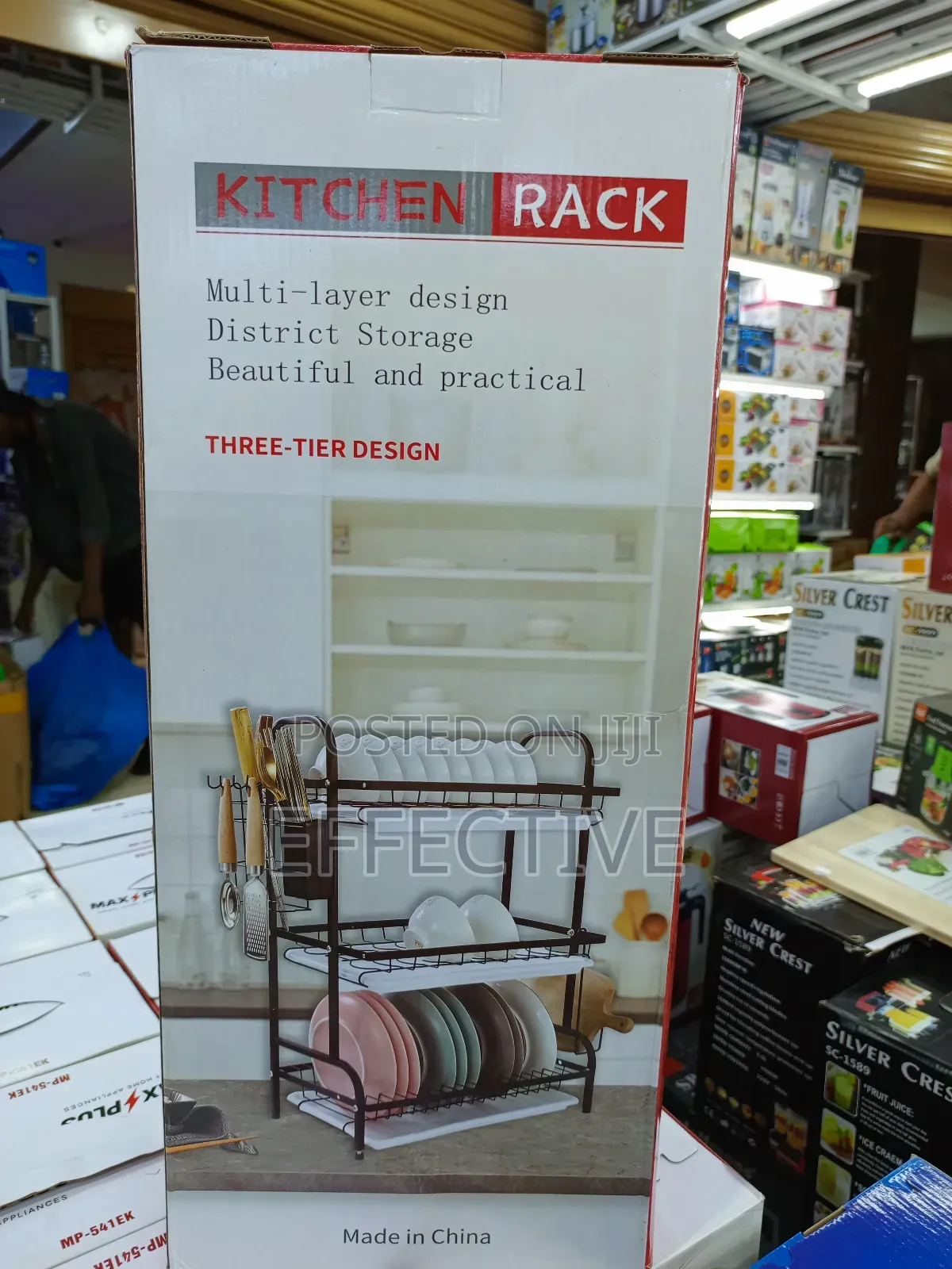 3-Tier Kitchen Dish Rack.