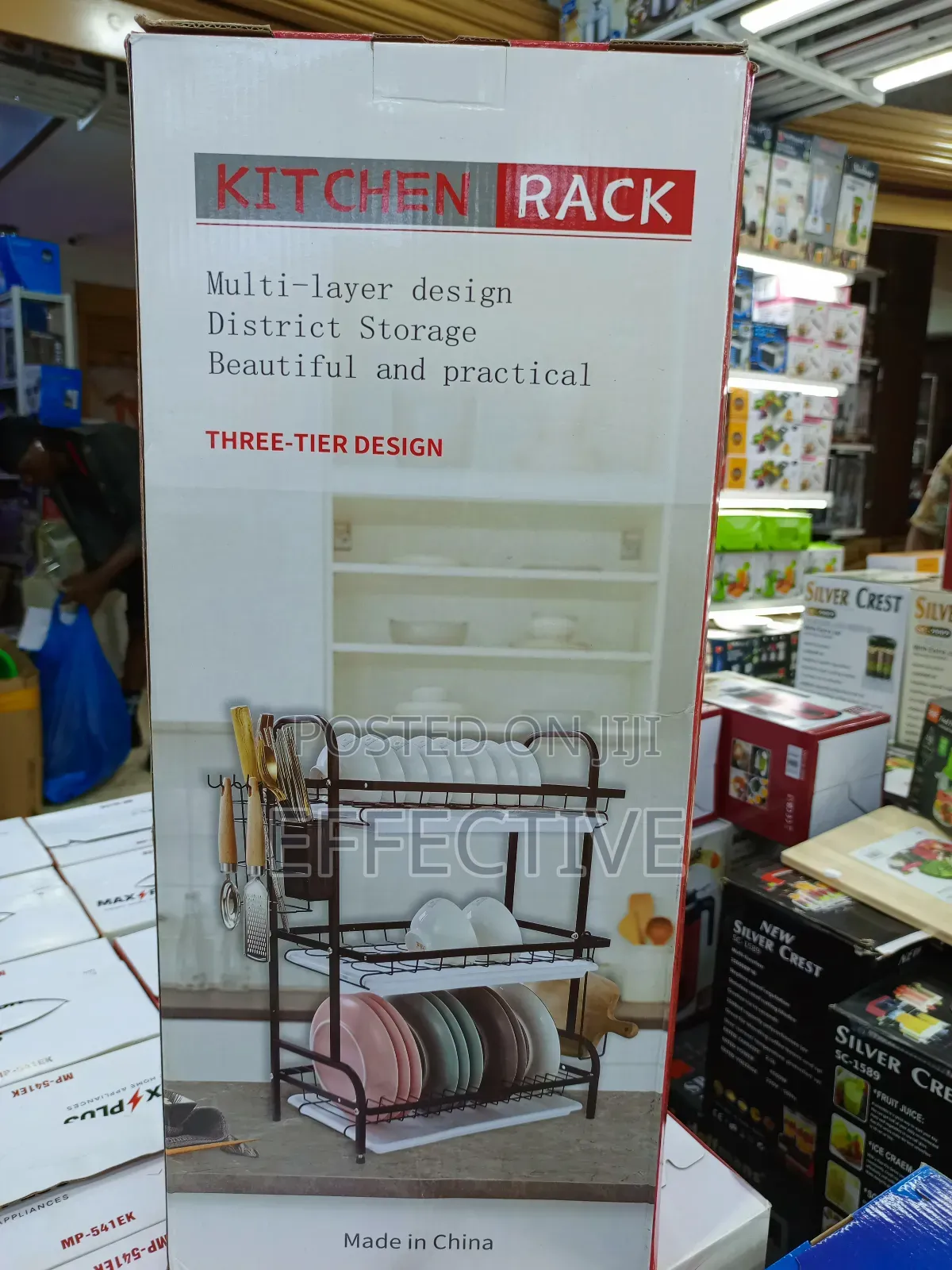 3-Tier Kitchen Dish Rack.