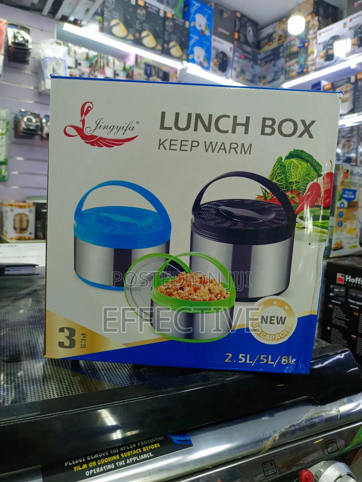 3-Piece Insulated Lunch Box Set.