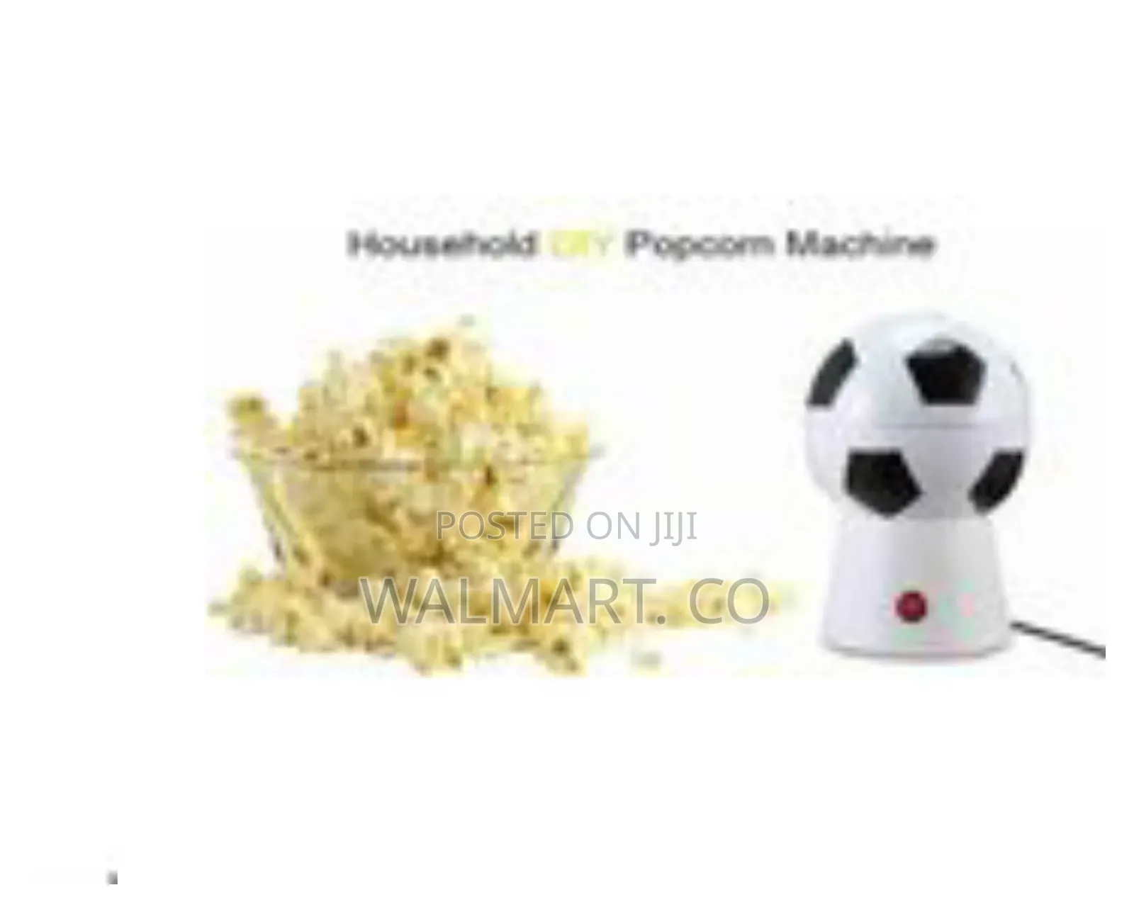 0.27l Electric Popcorn Machine Popper-Black, White