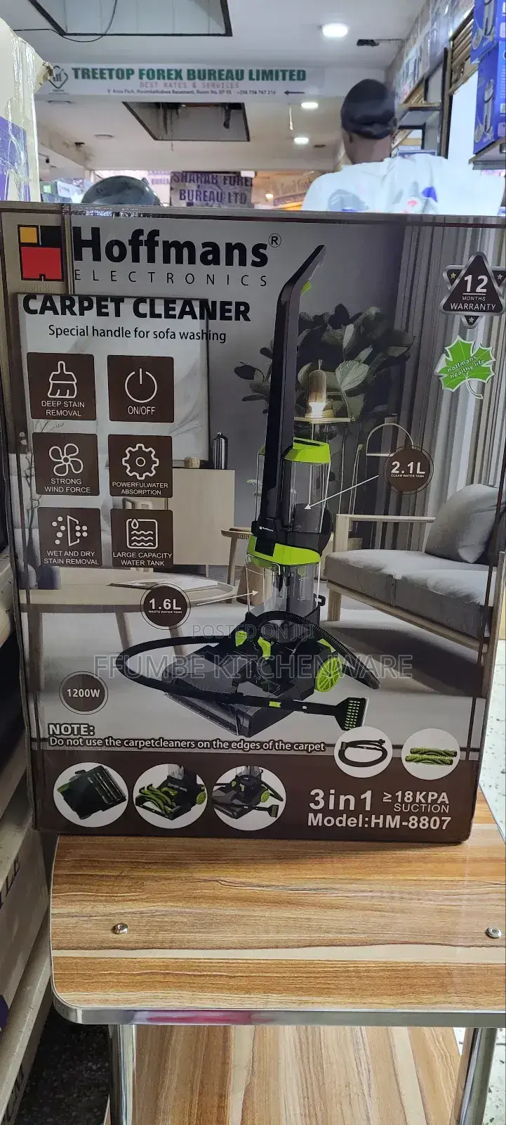 Vacuum Cleaner or Carpet Cleaner 3in1