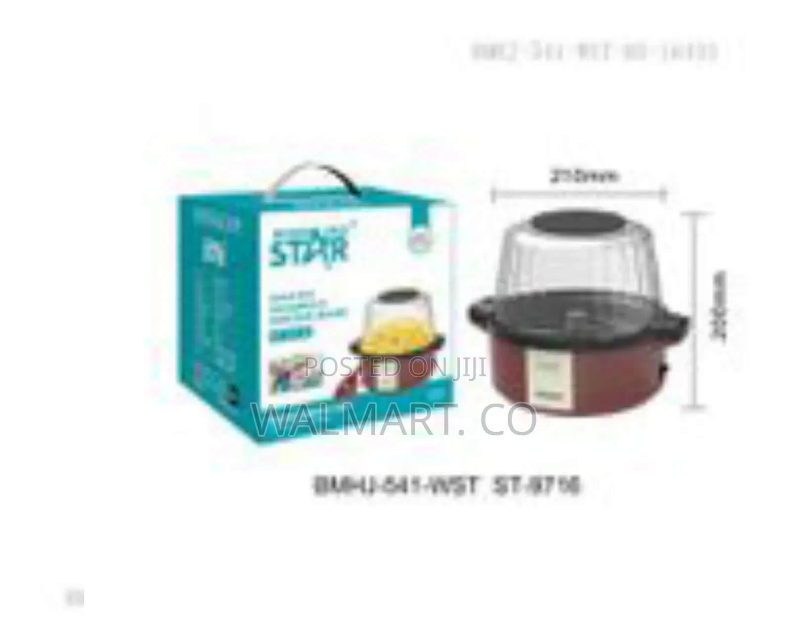 Winning Star 700w 2l Electric Popcorn Maker Popper Machine