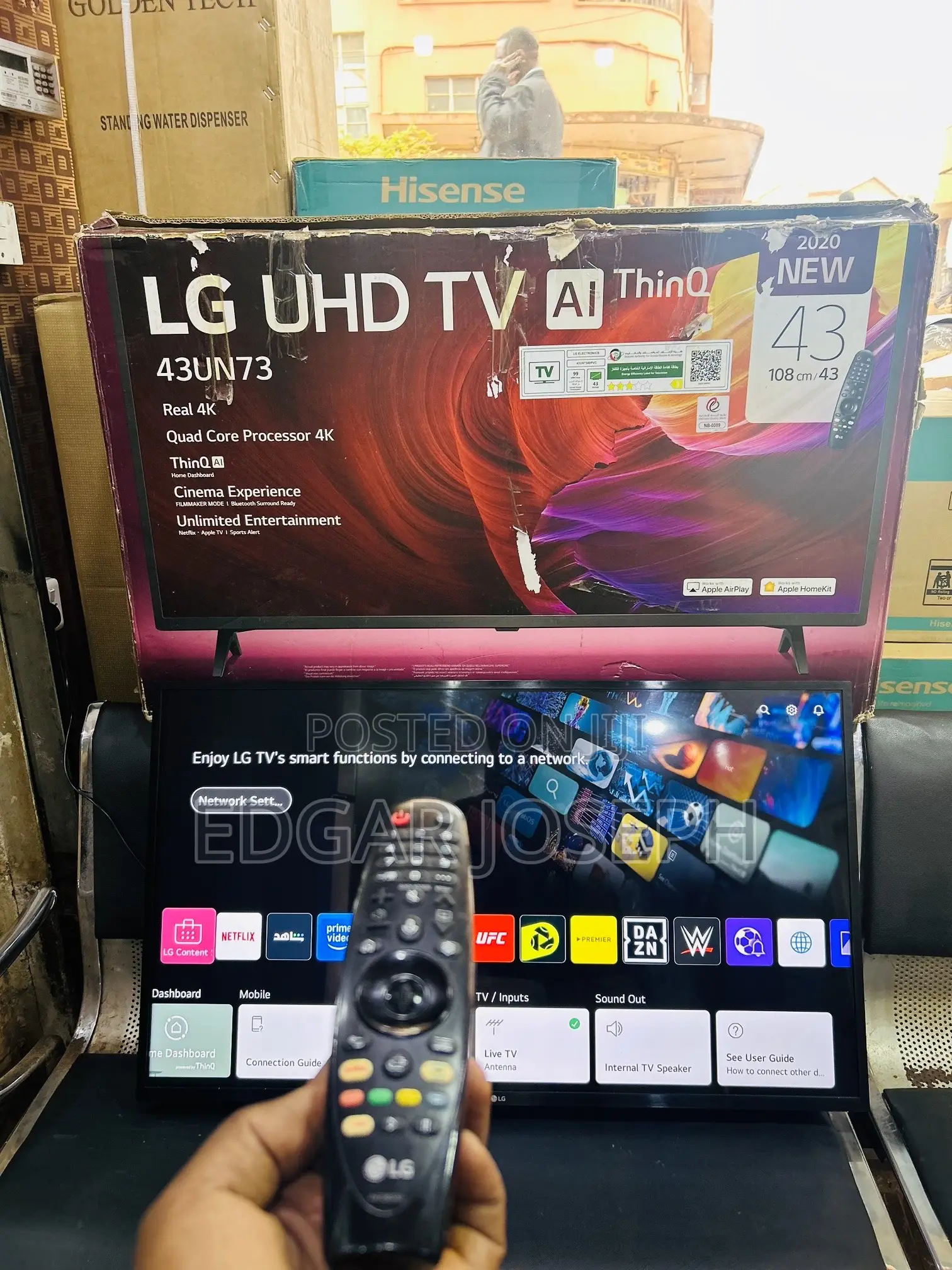 Lg 43 Uhd Smart Tv Thinq
