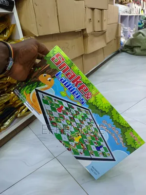 Magnetic Snakes And Ladders Board Game.