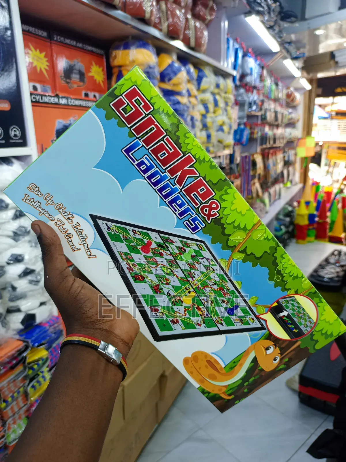 Magnetic Snakes And Ladders Board Game.