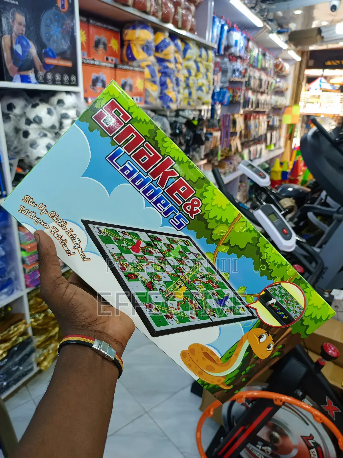 Magnetic Snakes And Ladders Board Game.