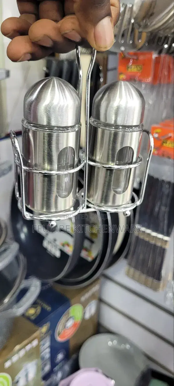 Salt Shaker and Pepper Shaker Set