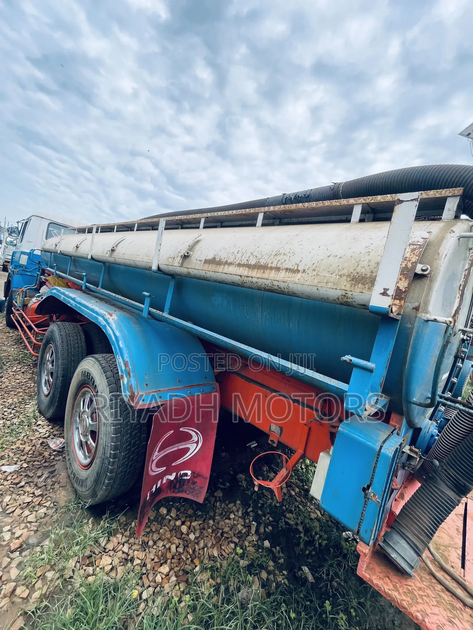 Hino Sewage Truck 1988 White