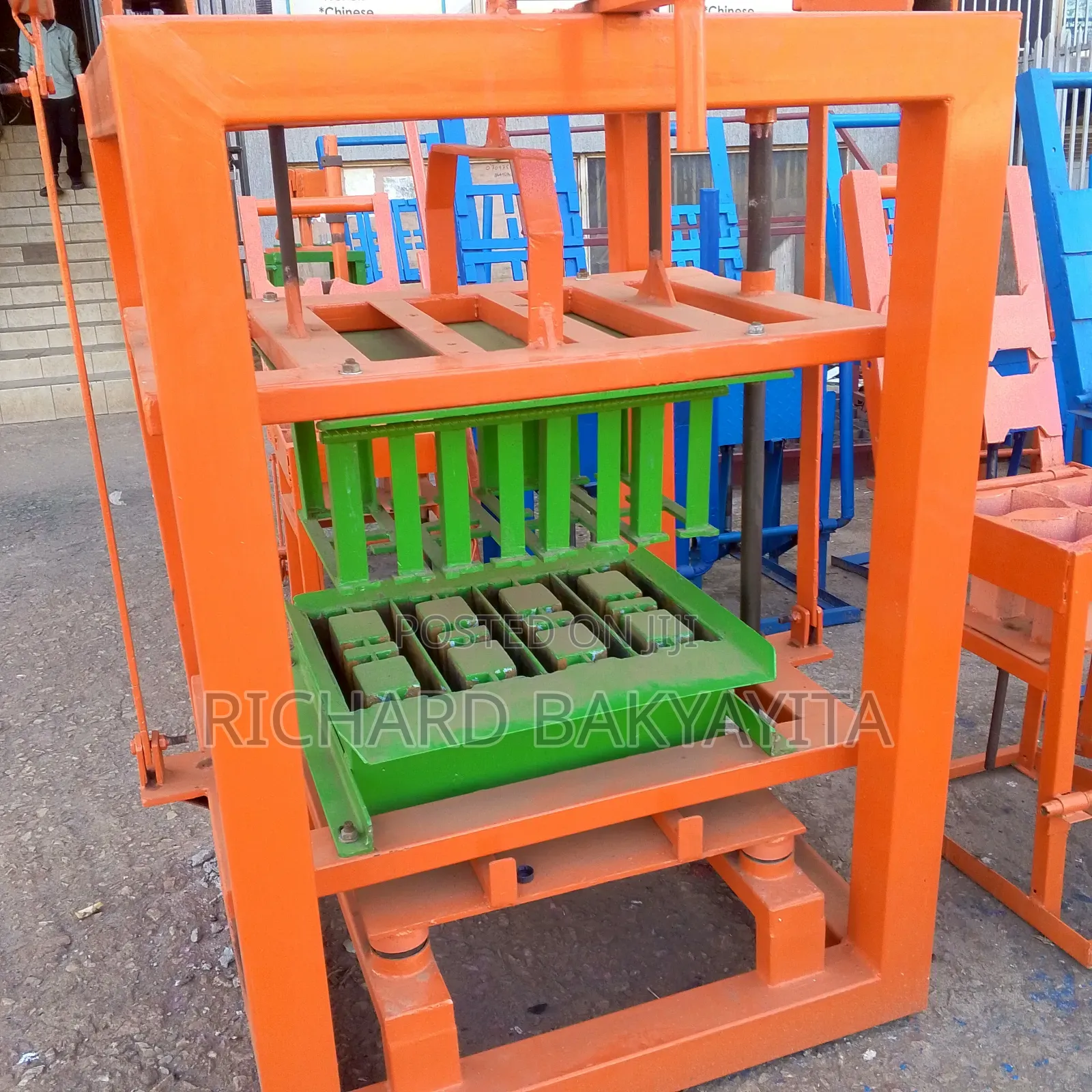 Electric Brick Making Machine for Four Bricks