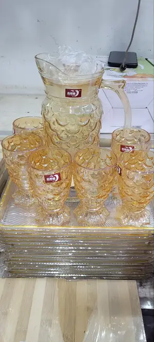 Jag Set With Glasses