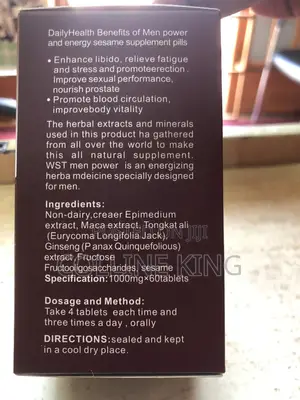 Men Power Candy Energy Tablet