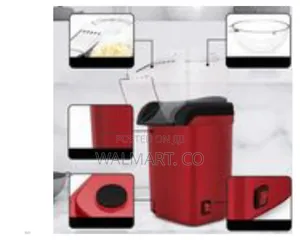 Sokany Hot Air Popcorn Maker Machine Red