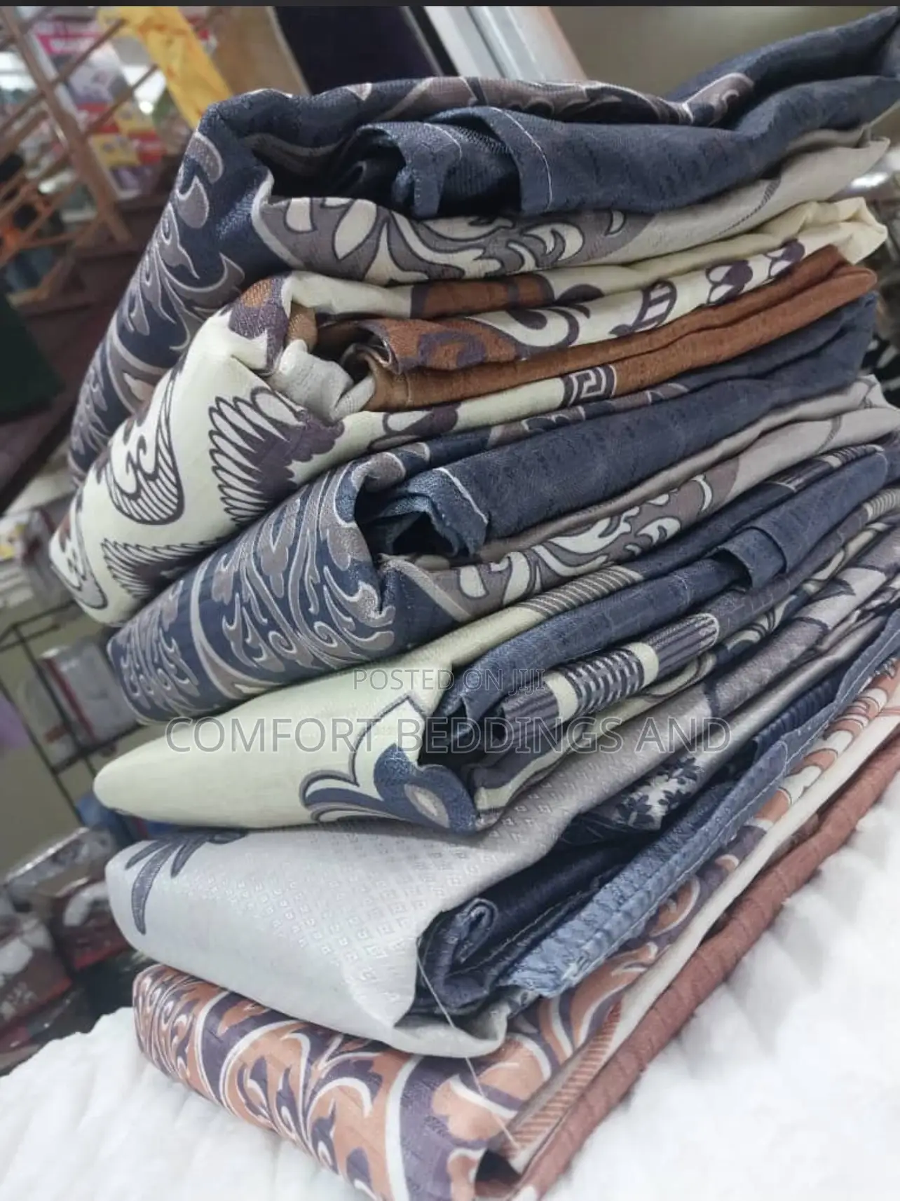 Designed Curtains With Drapes