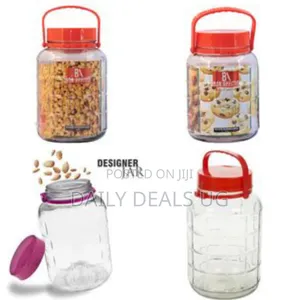 Bon Appetit 8l Air Tight Glass Jar Container for Kitchen Pantry