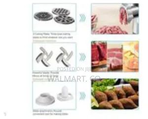 Sonifer Electric Meat Grinder Mincer Silver