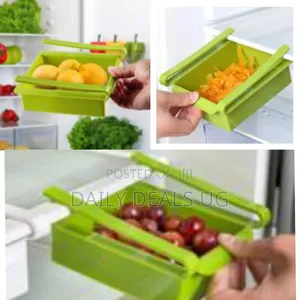 Fruit And Vegetable Fridge Hanging Draining Storage Rack Tray Basket