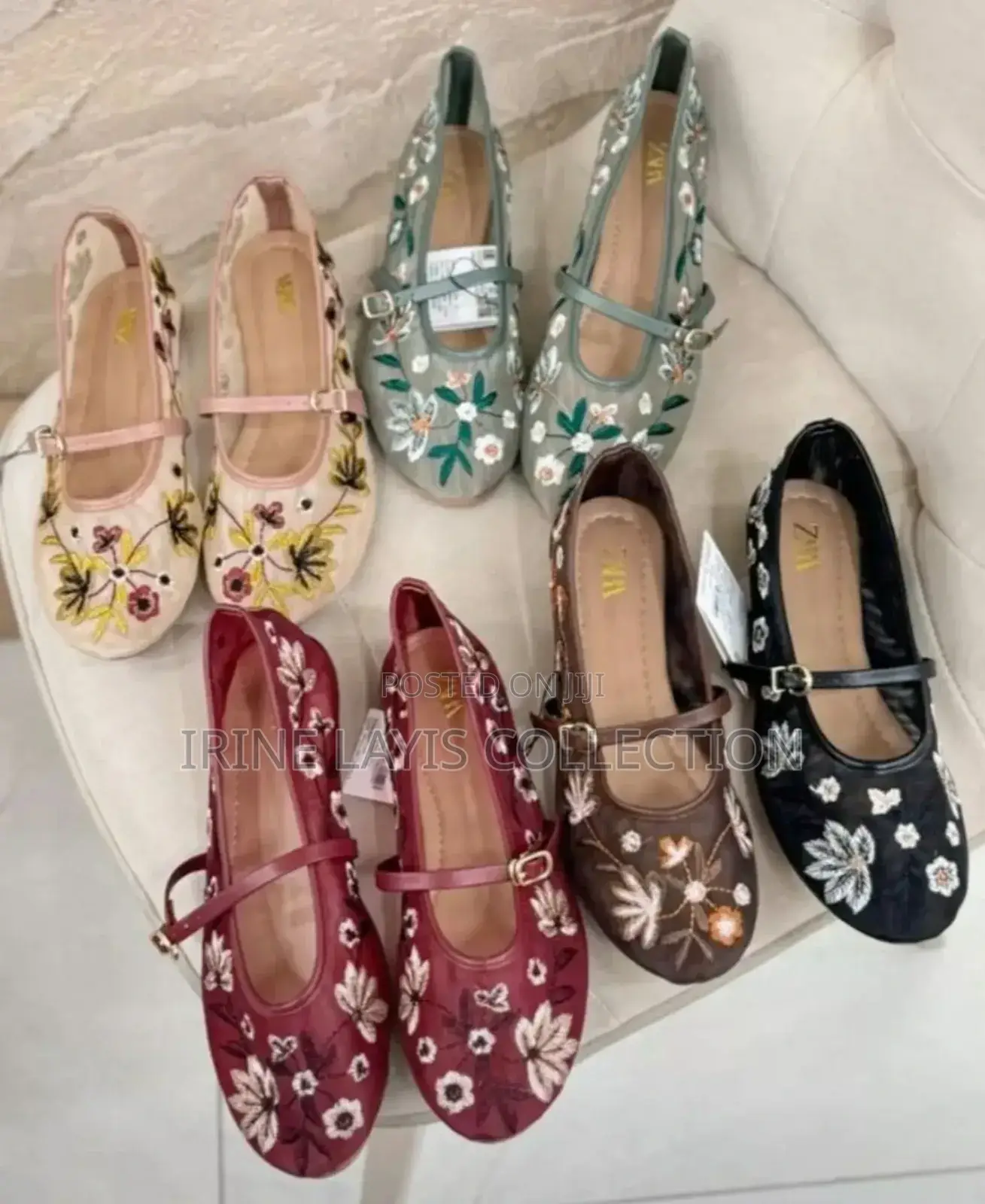 Lady's Mesh Ballet Flat Shoes