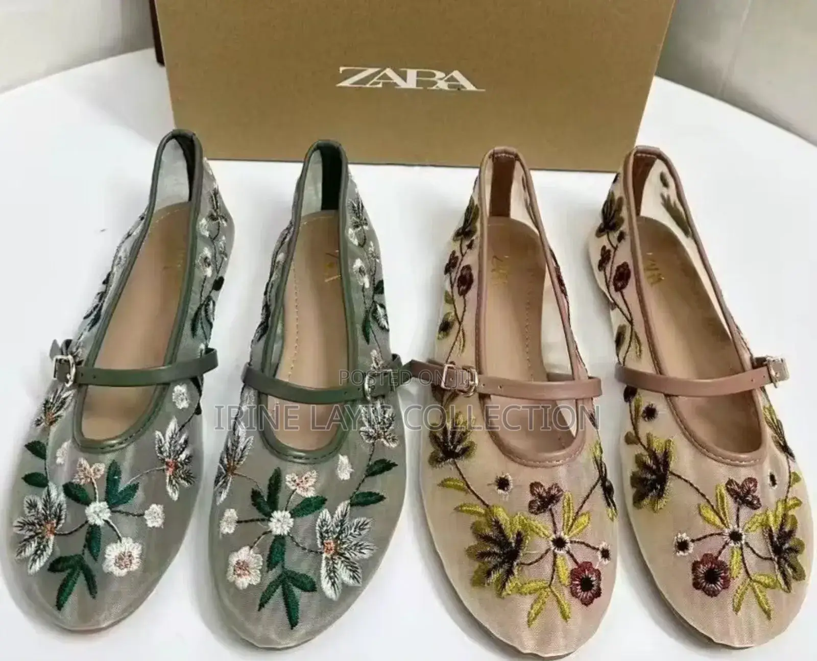Lady's Mesh Ballet Flat Shoes
