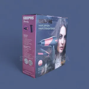 Geepas Beauty Hair Dryer And Straightener Set - Ghf86036