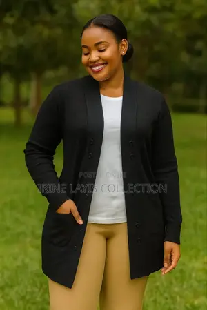 Women's Open Front Heavy Sweater