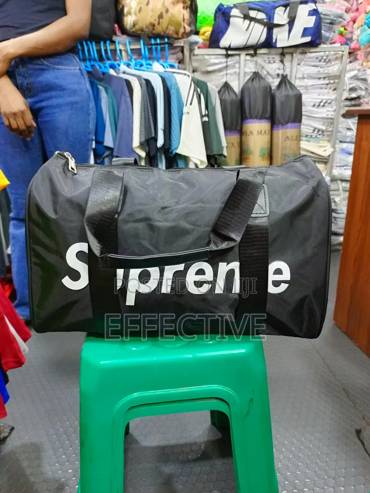 Supreme Duffle Bag.