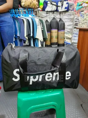 Supreme Duffle Bag.