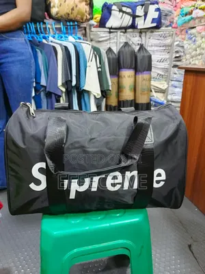 Supreme Duffle Bag.