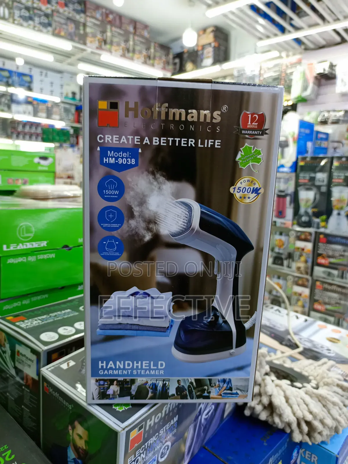 Handheld Garment Steamer.