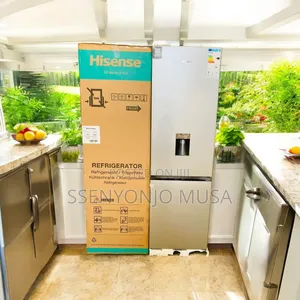 Hisense 330l Double Door Fridge - Frost Free, Bottom Freezer