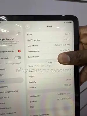 Apple iPad Air 11 (2024) 128 GB Gray