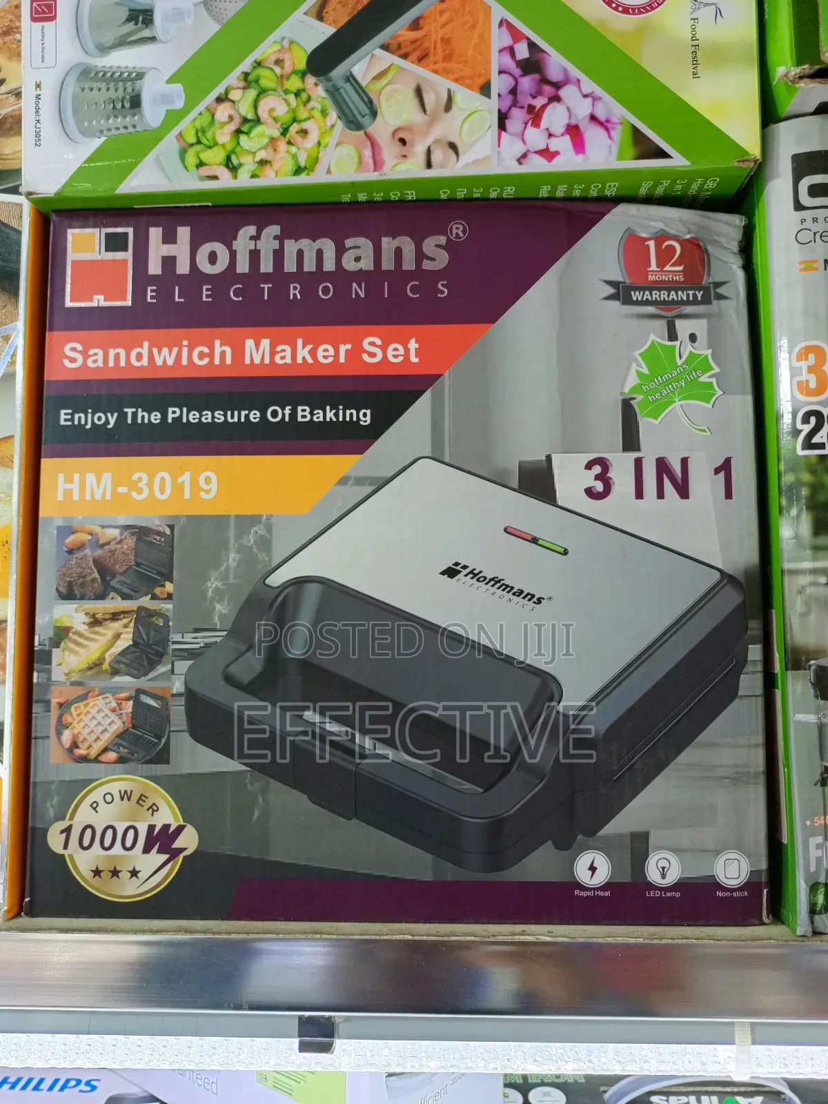 3-in-1 Sandwich Maker Set.