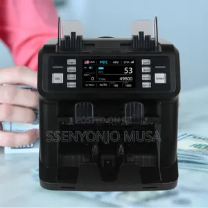Multi-Currency Value Bill Counter With Auto Identify - Double Pocket.