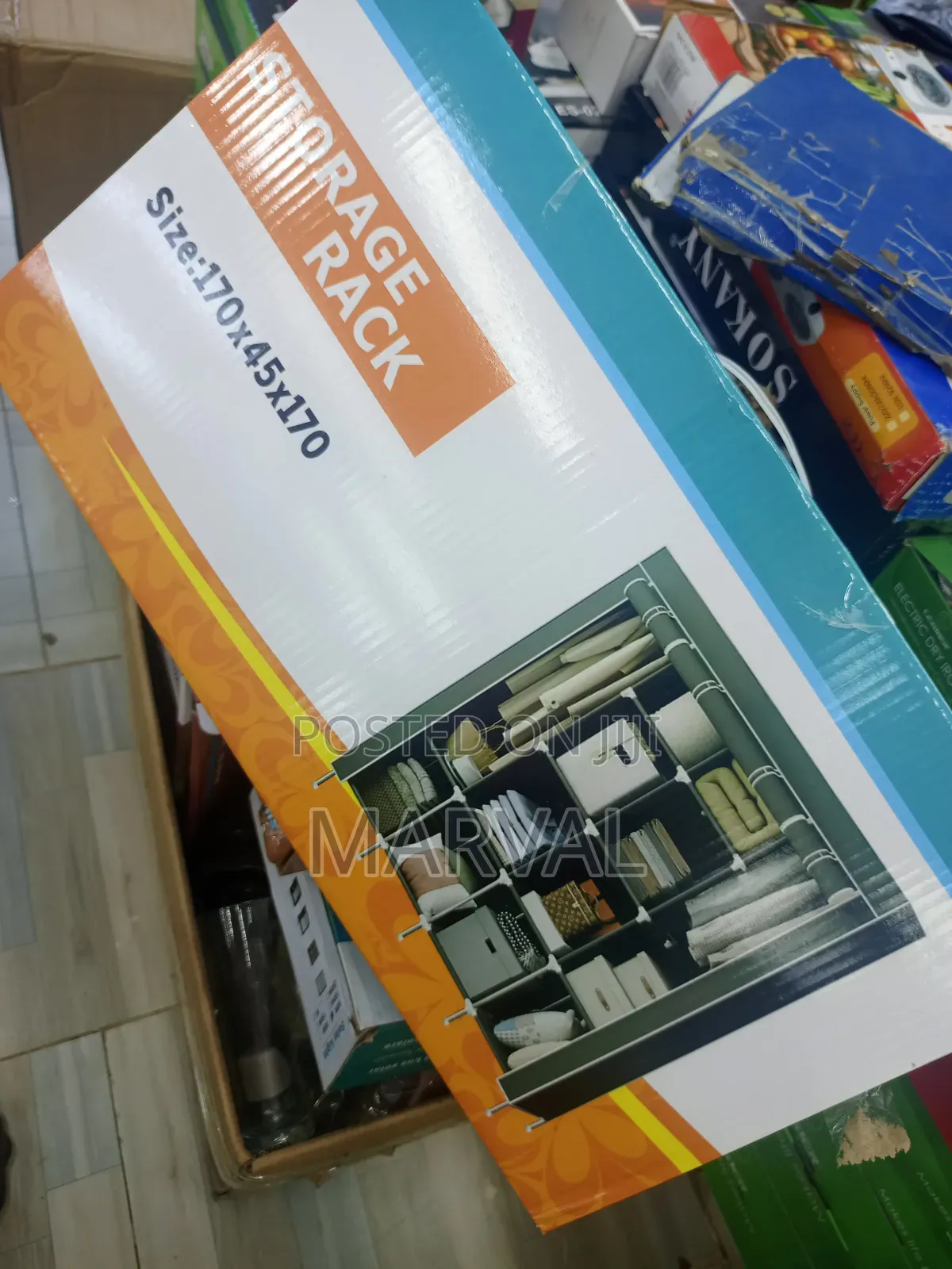 4layer Clothes Storage Racker / Cabinet